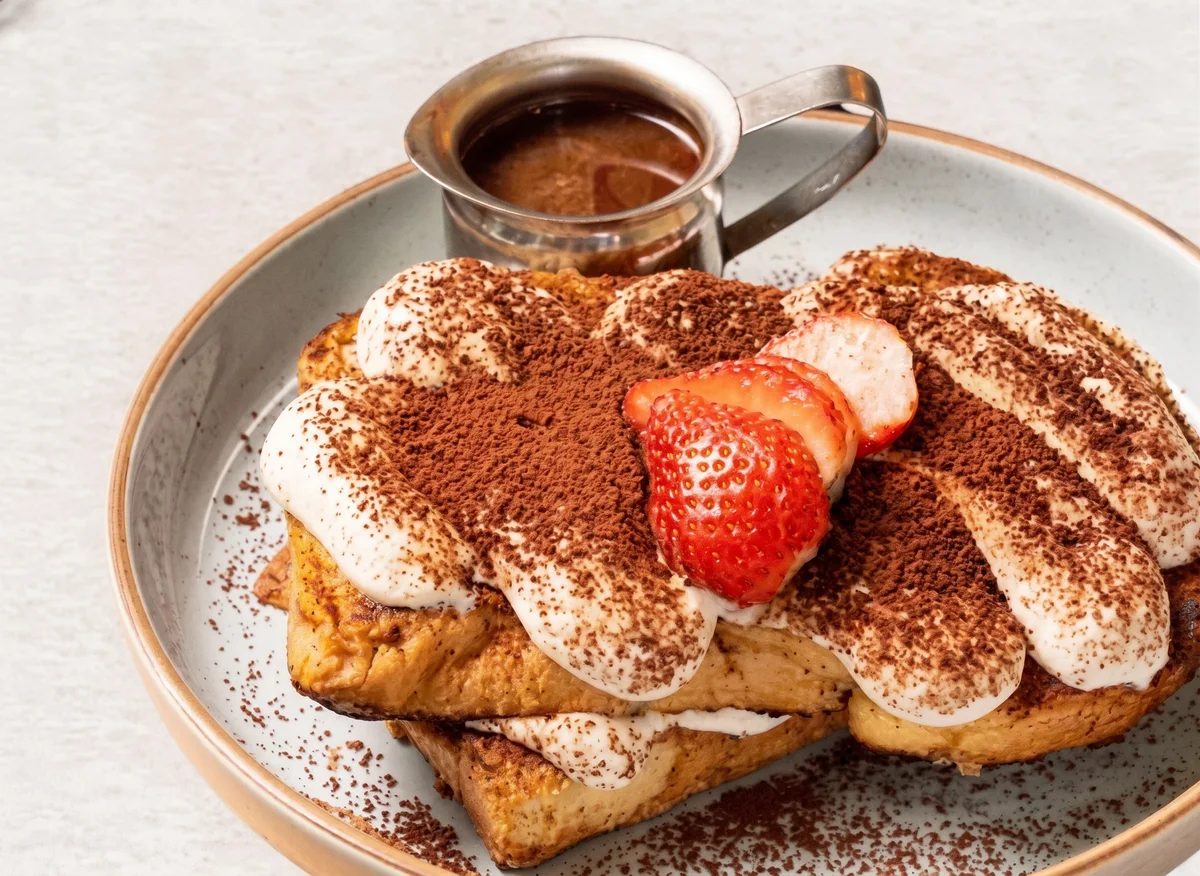 French Toast Tiramisú de Fitssitos